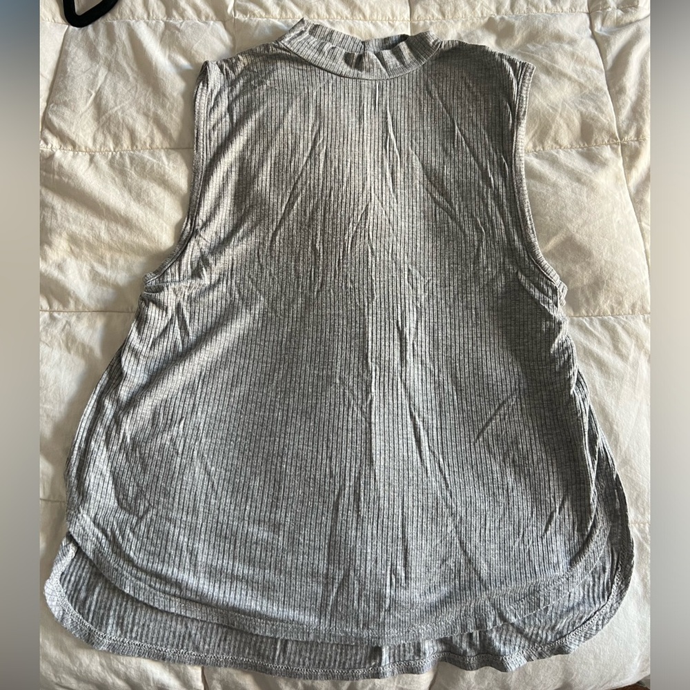 PB mock neck tank top